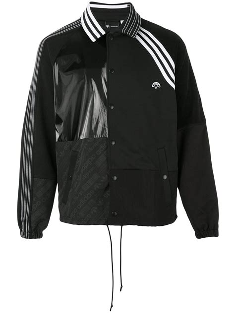 adidas fake leather jacket|adidas originals green jacket.